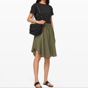 Lululemon Everyday High Waisted  Flowy Skirt